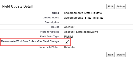 Re-evaluate Workflow Rules after Field Change