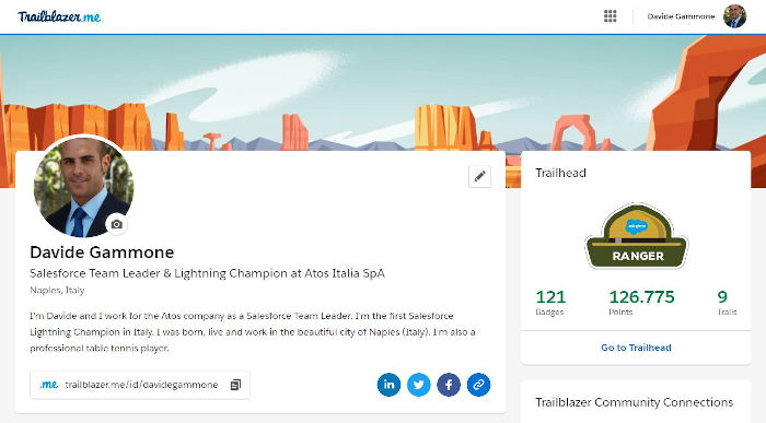 Che cos'è Salesforce Trailblazer.me?